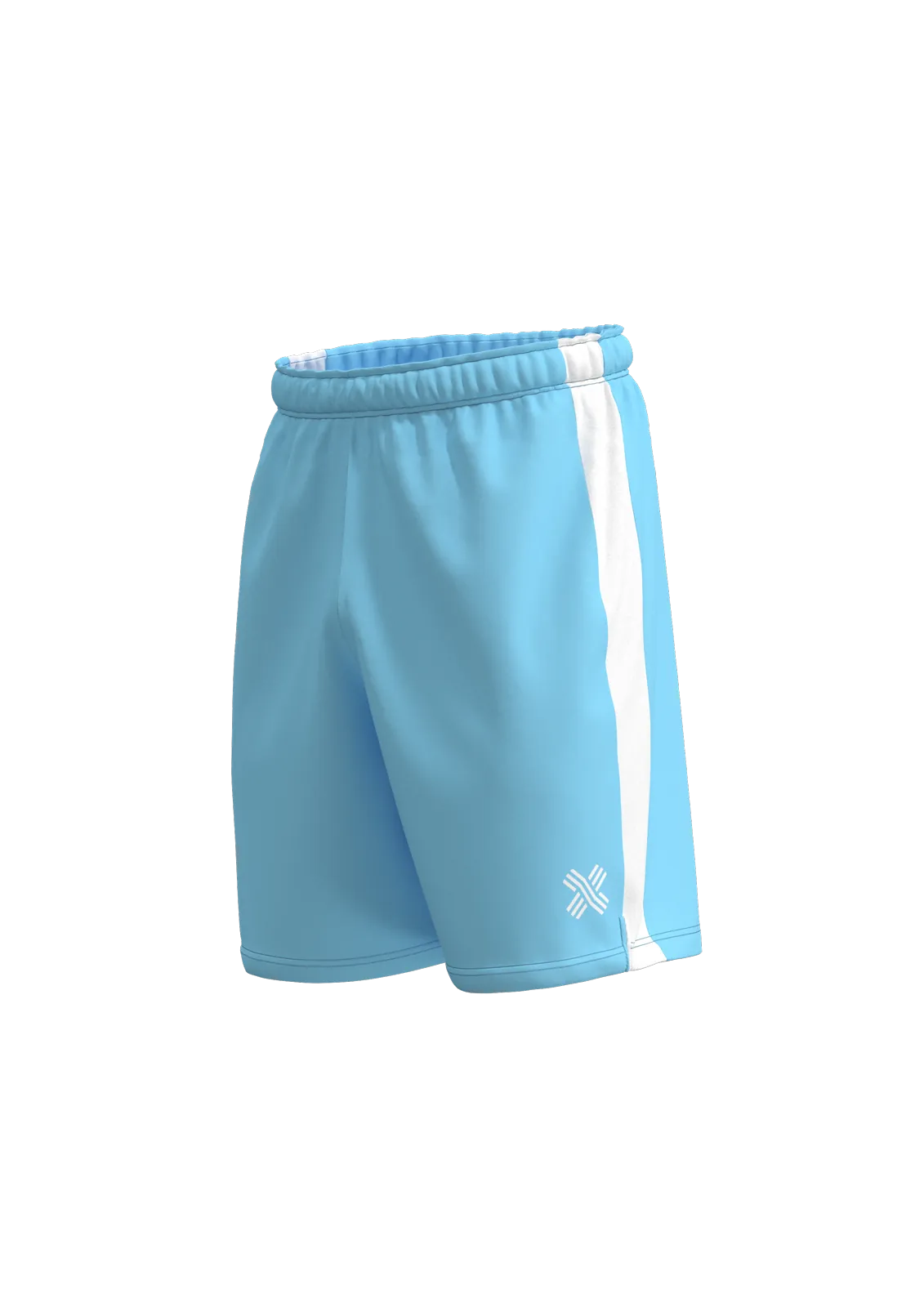 Accra Match Shorts — Sky Blue