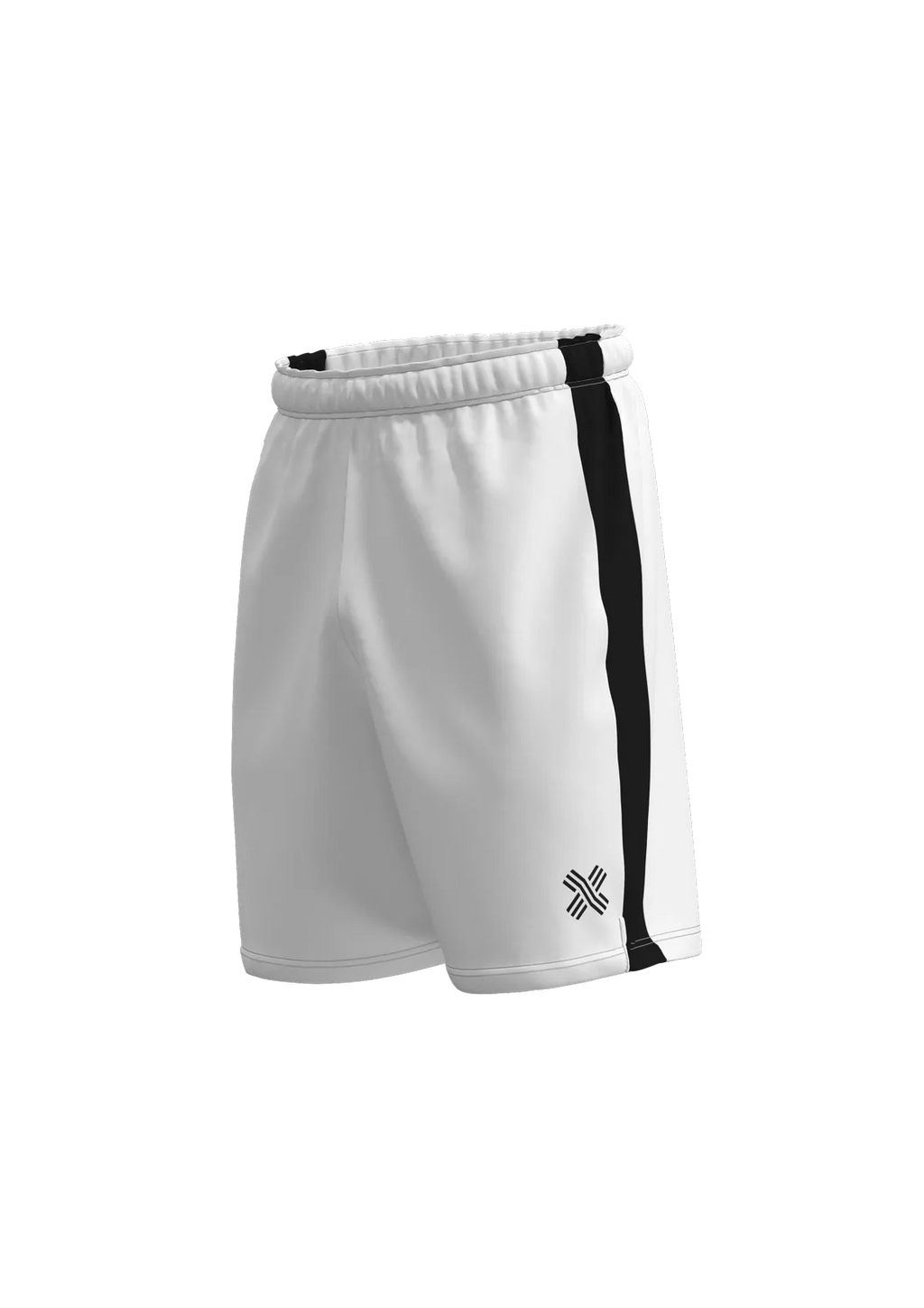Accra Match Shorts — White