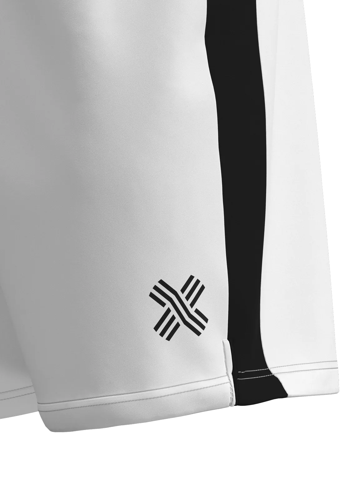 Accra Match Shorts — White