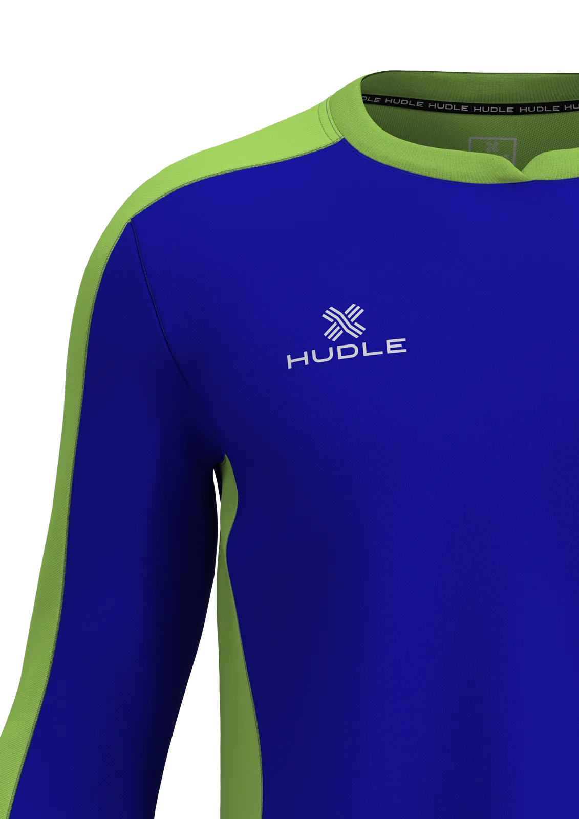 Goalkeeper Jersey — Blue/Lime