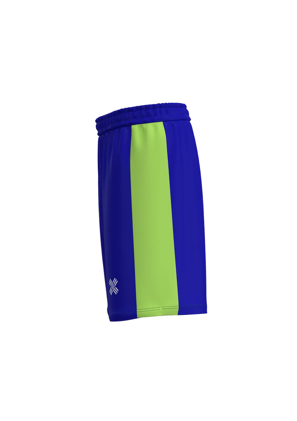 Goalkeeper Shorts — Blue/Lime