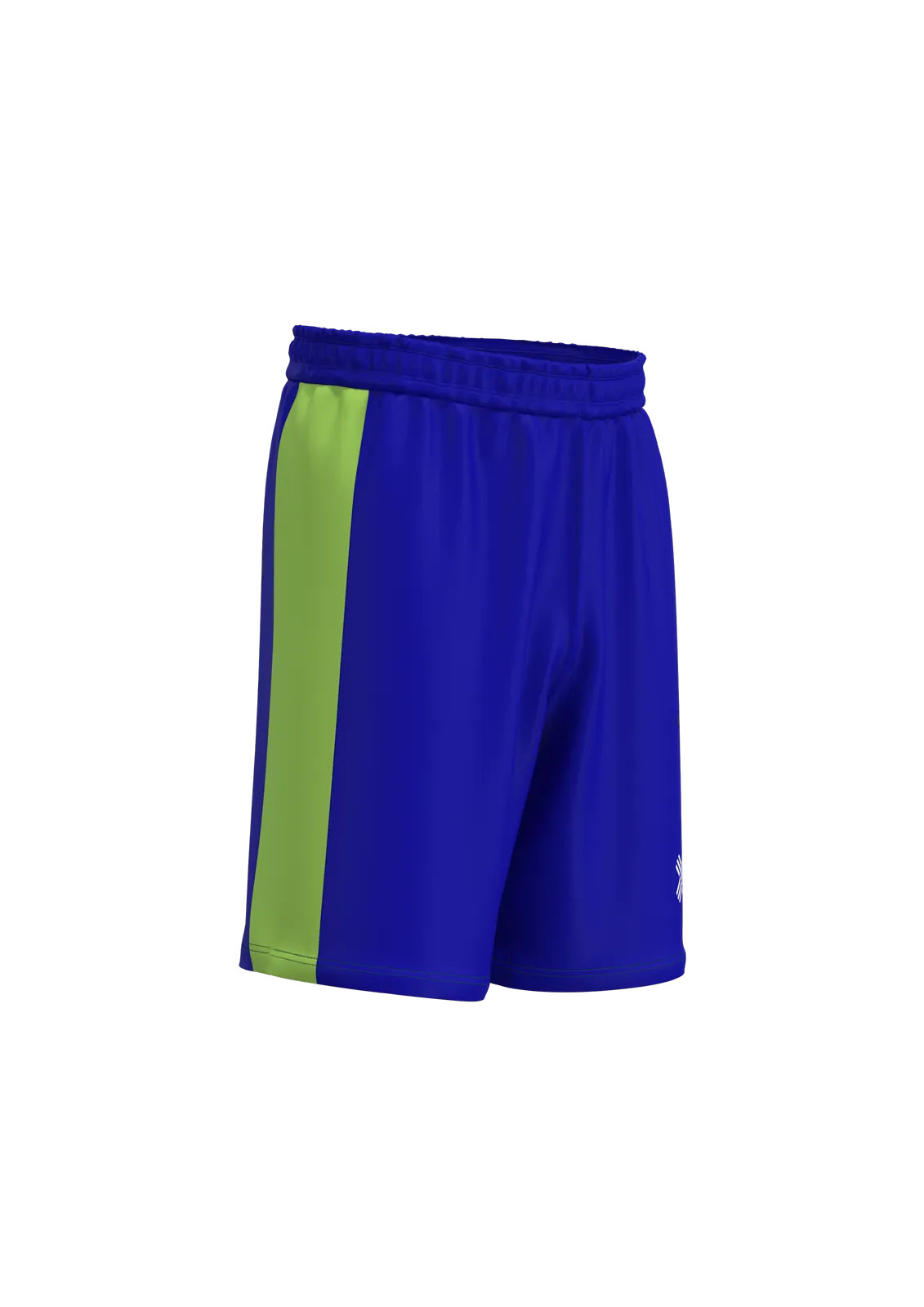Goalkeeper Shorts — Blue/Lime