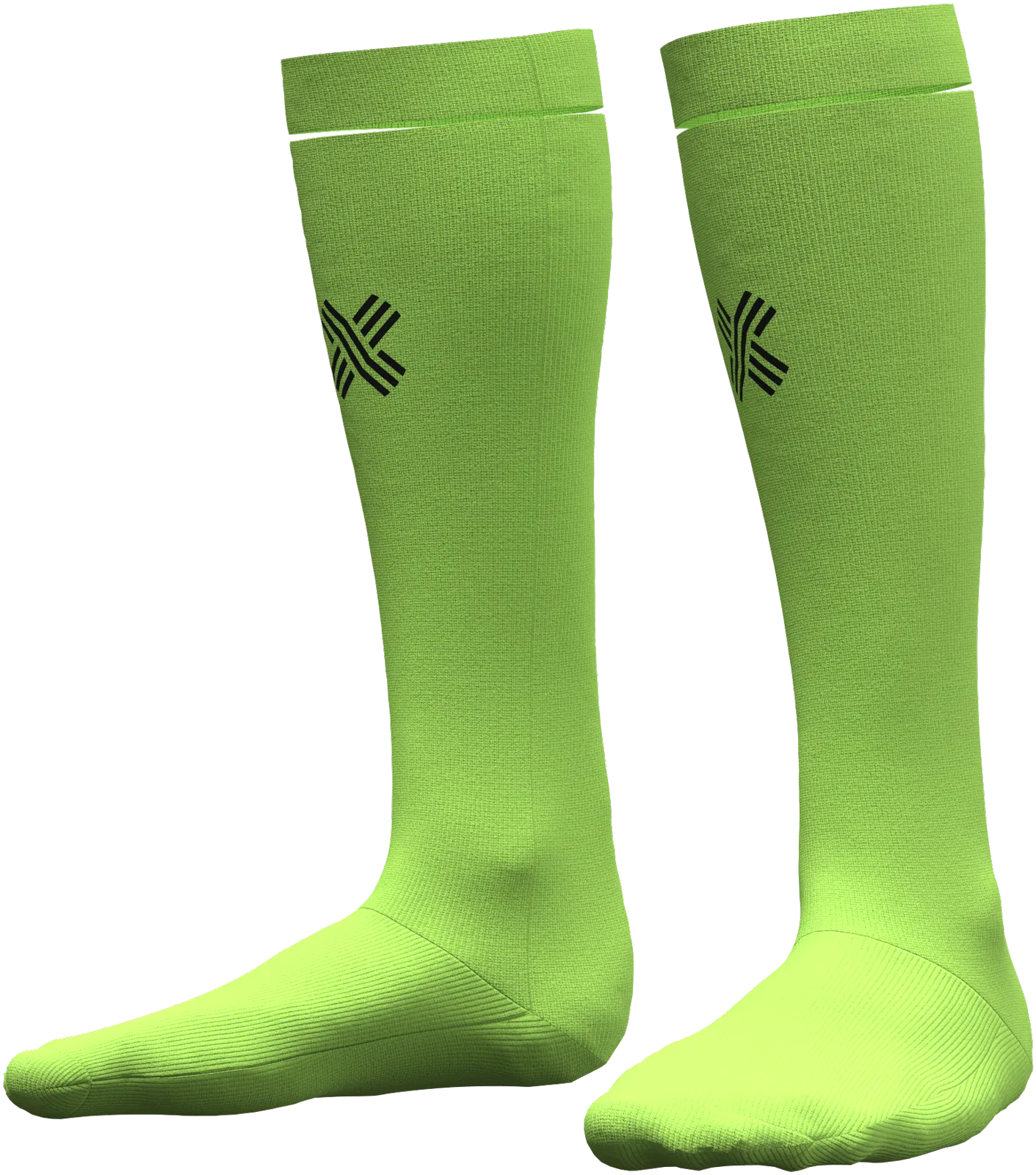Goalkeeper Socks — Lime