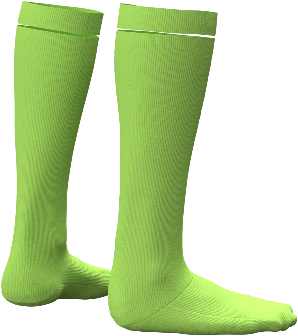 Goalkeeper Socks — Lime