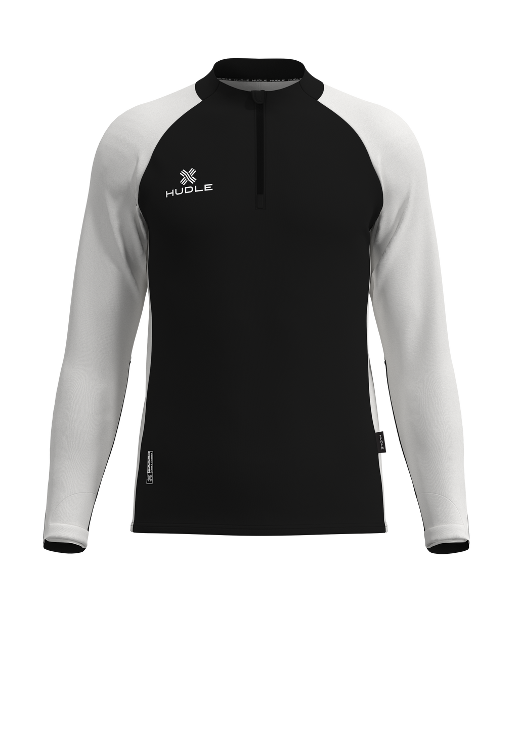 Pulse Pro Quarter Zip Black White