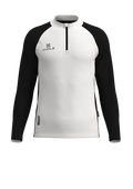 Pulse Pro Quarter Zip White Black