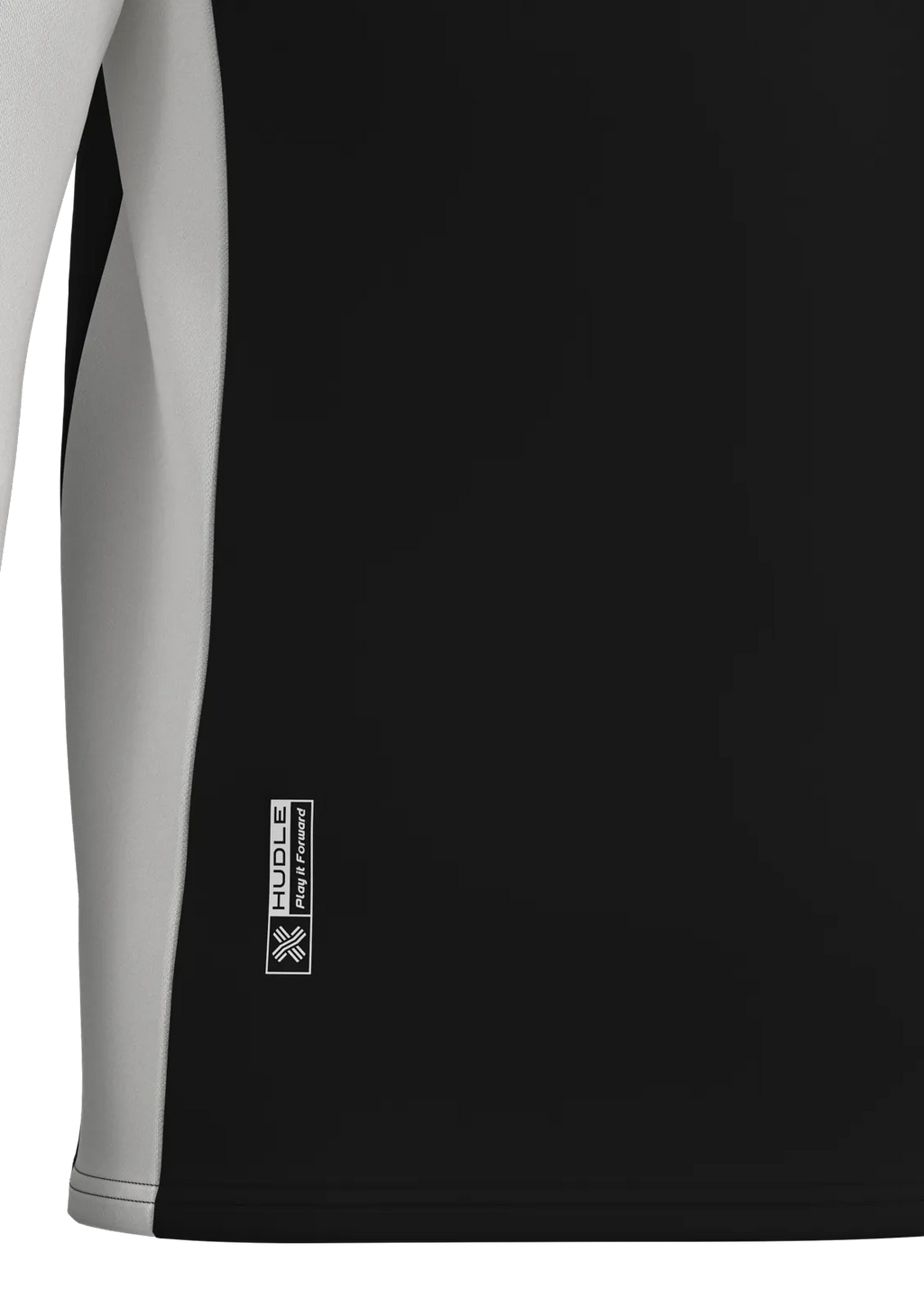 Pulse Pro ¼ Zip Top — Black/White