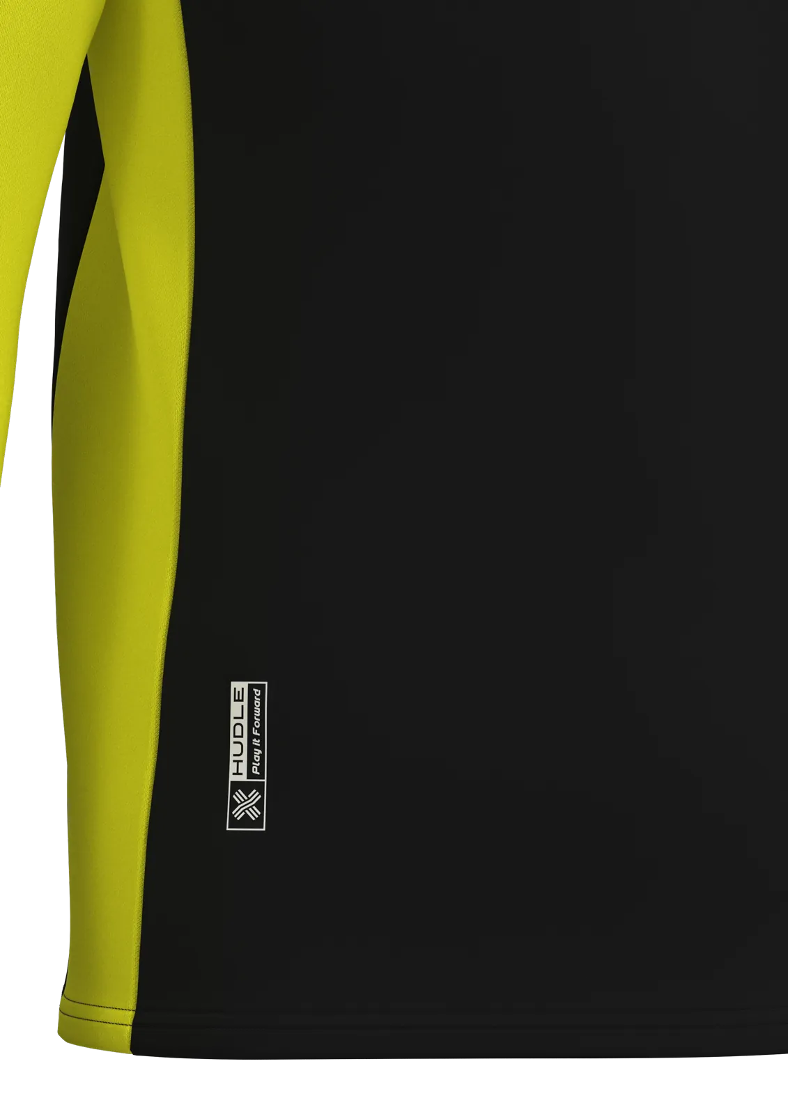 Pulse Pro ¼ Zip Top — Black/White