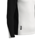 Pulse Pro ¼ Zip Top — White/Black