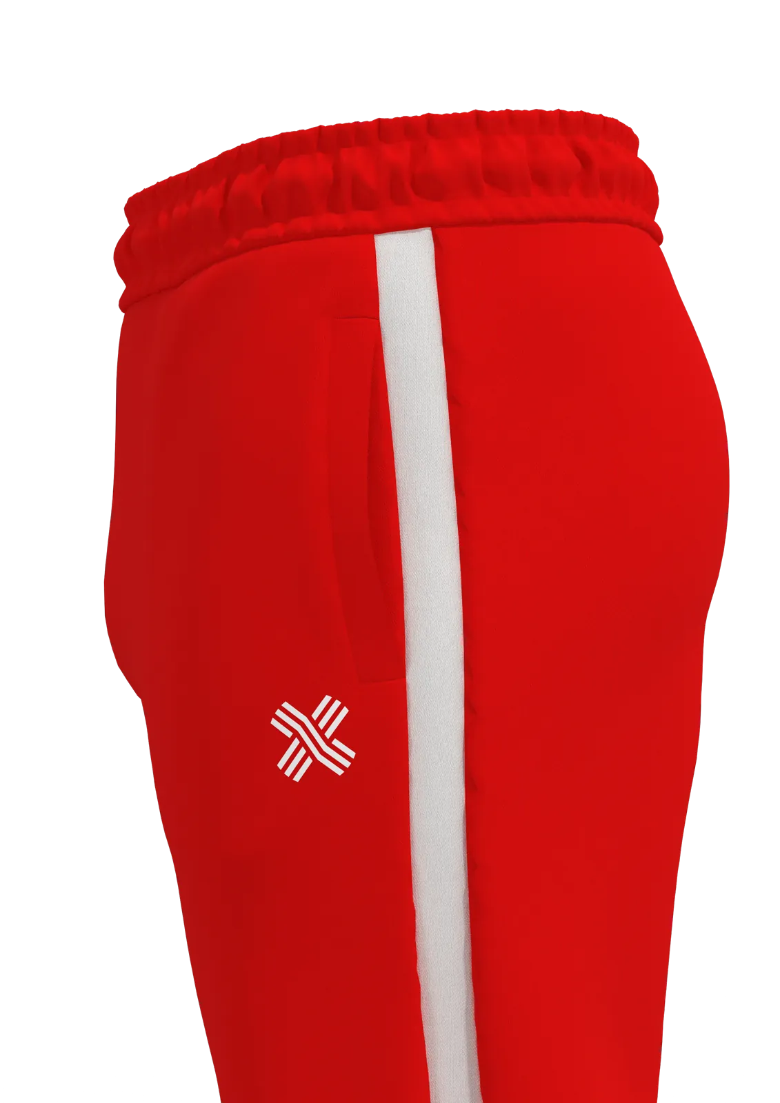 Pulse Tracksuit Pants — Red