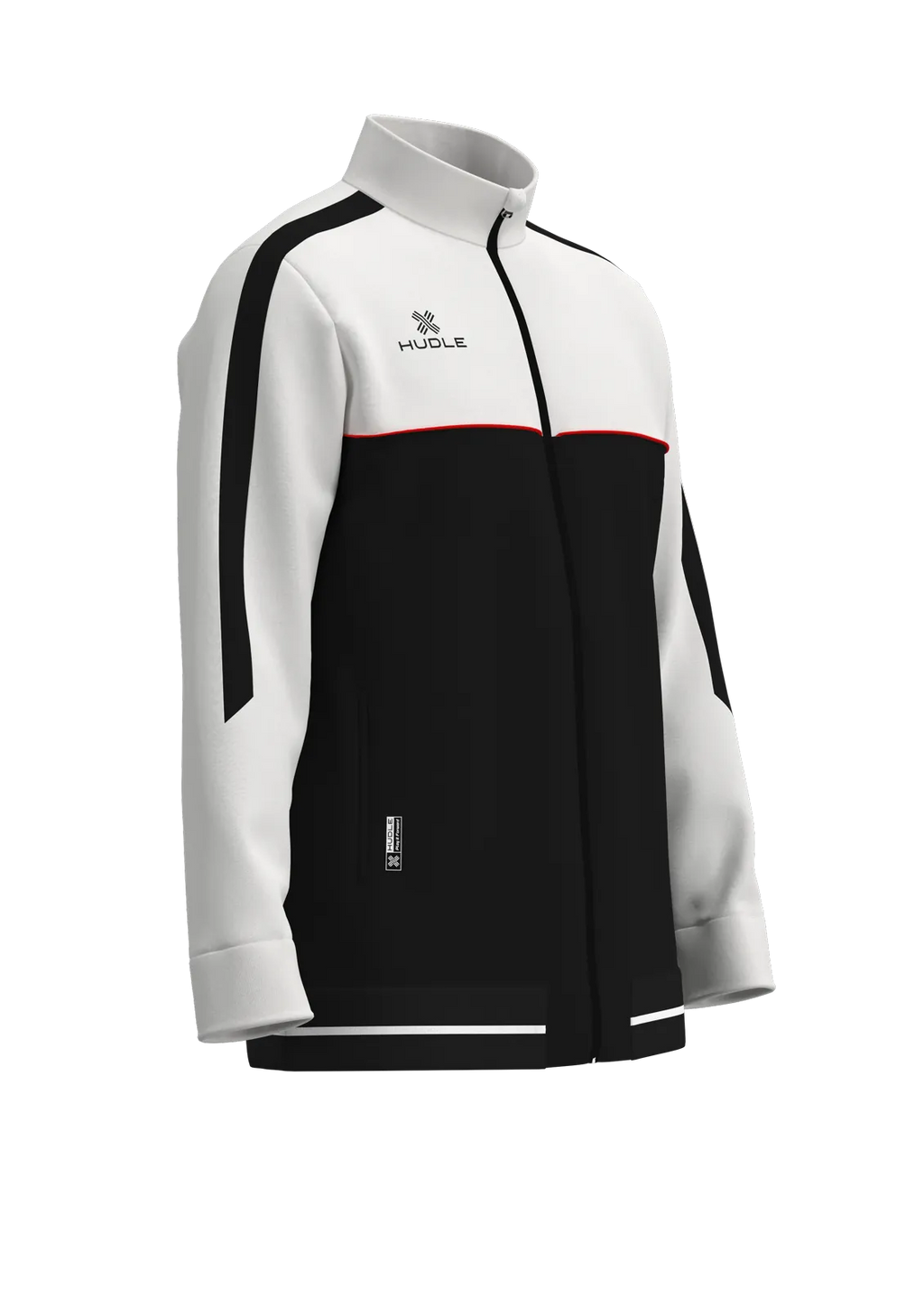 Pulse Tracksuit Top — Black