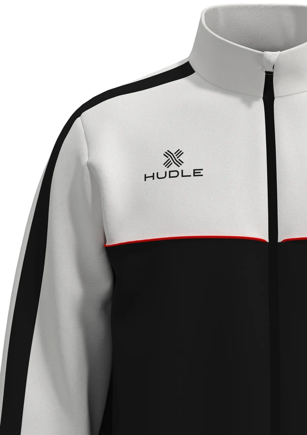 Pulse Tracksuit Top — Black