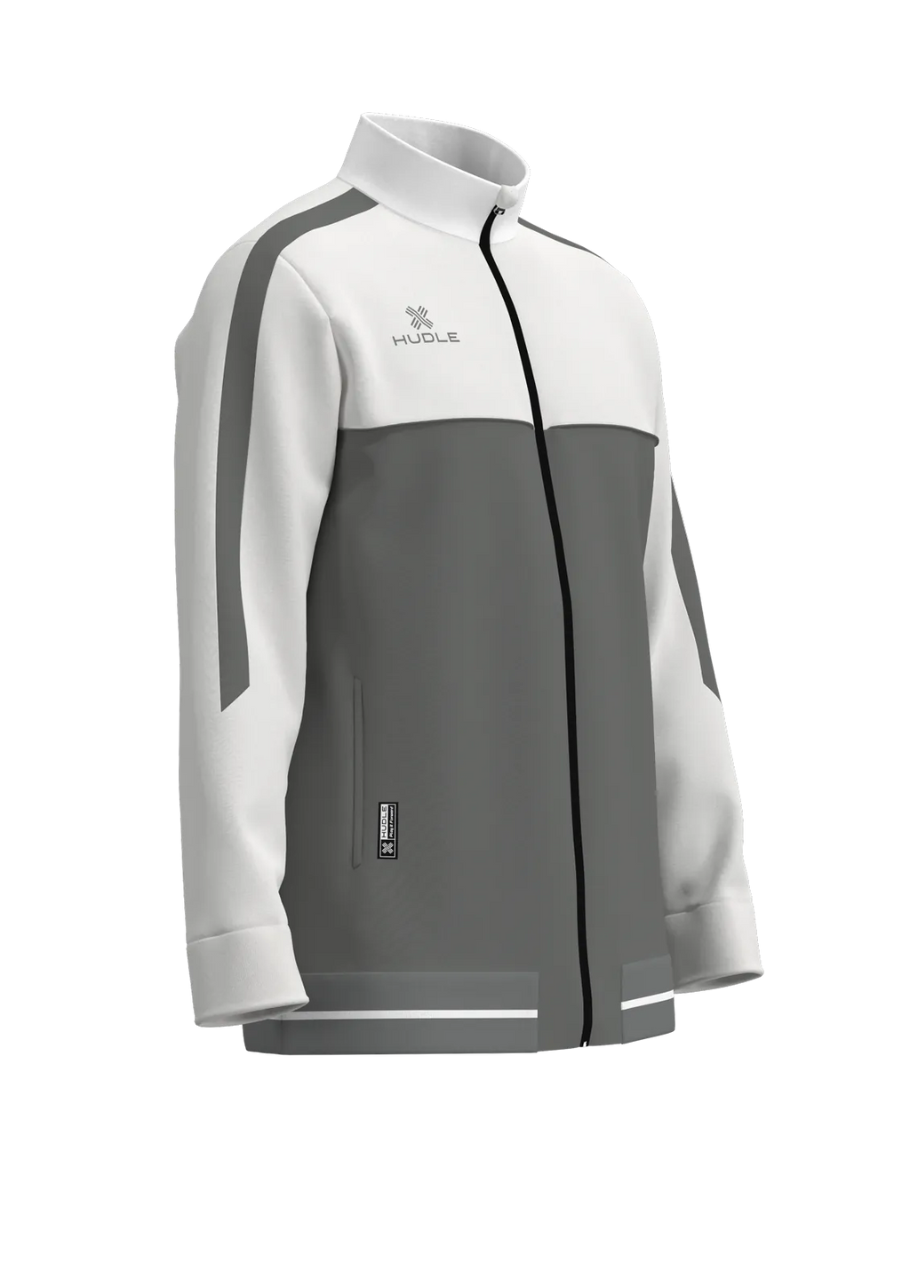 Pulse Tracksuit Top — Grey