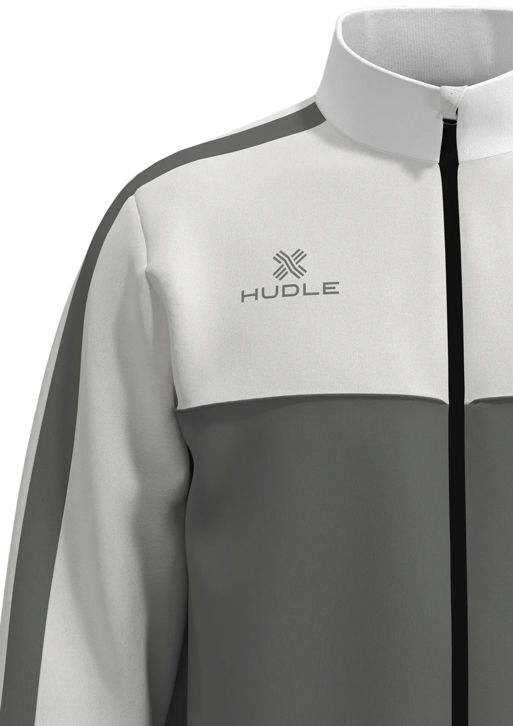 Pulse Tracksuit Top — Grey