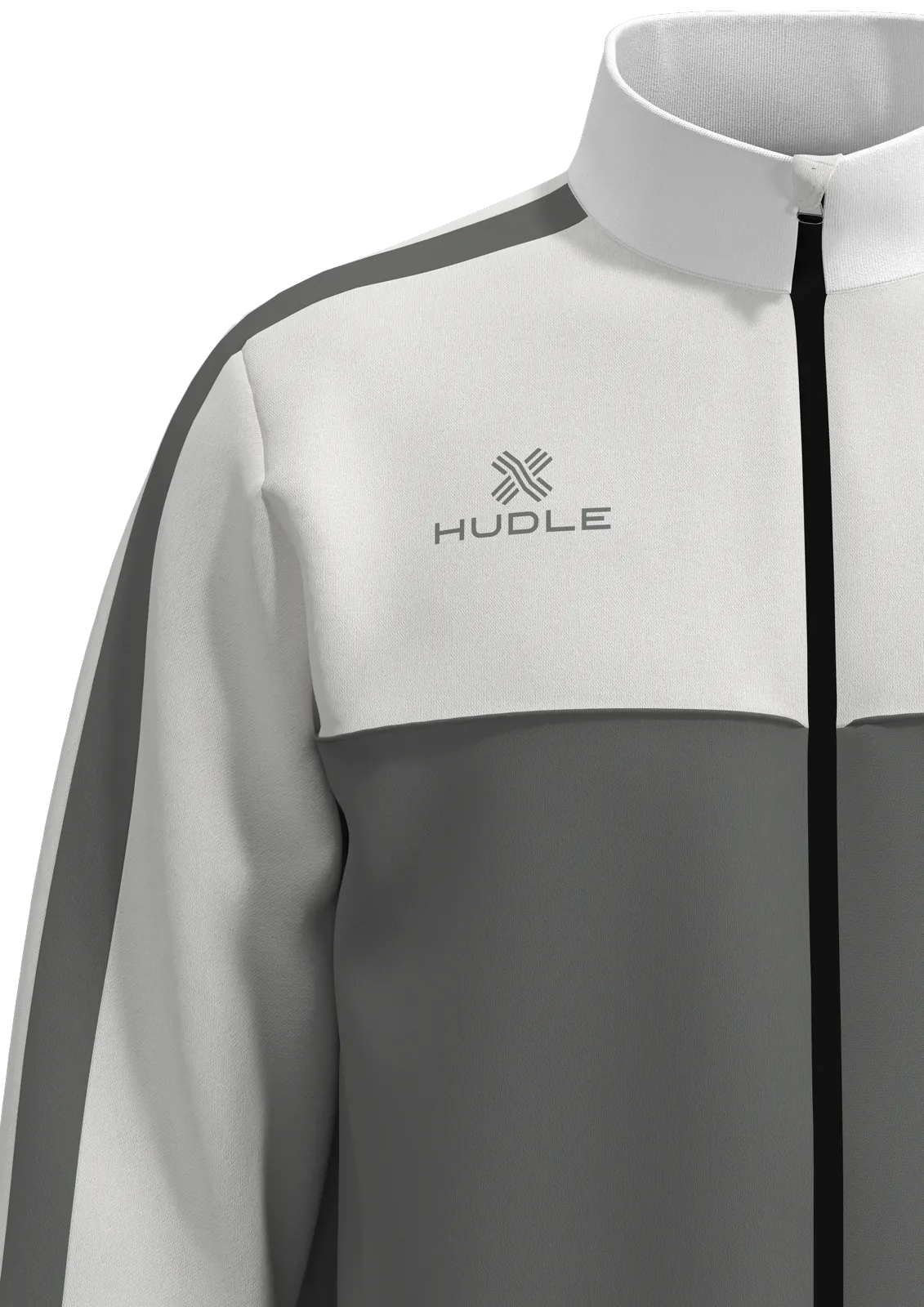 Pulse Tracksuit Top — Grey