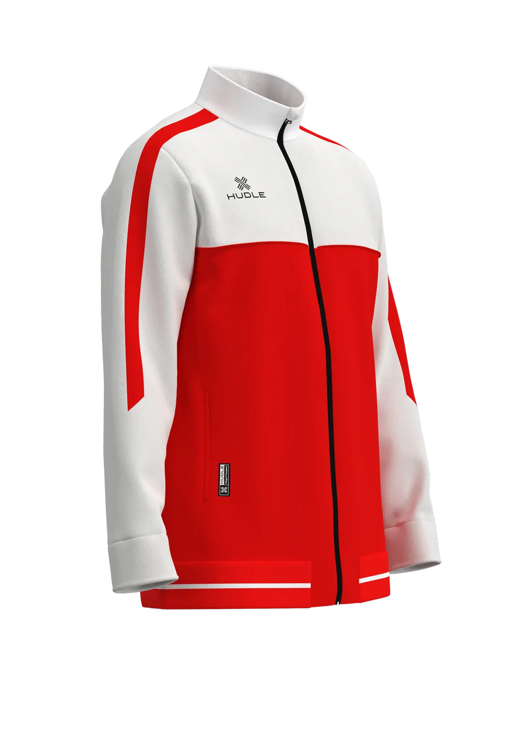 Pulse Tracksuit Top — Red
