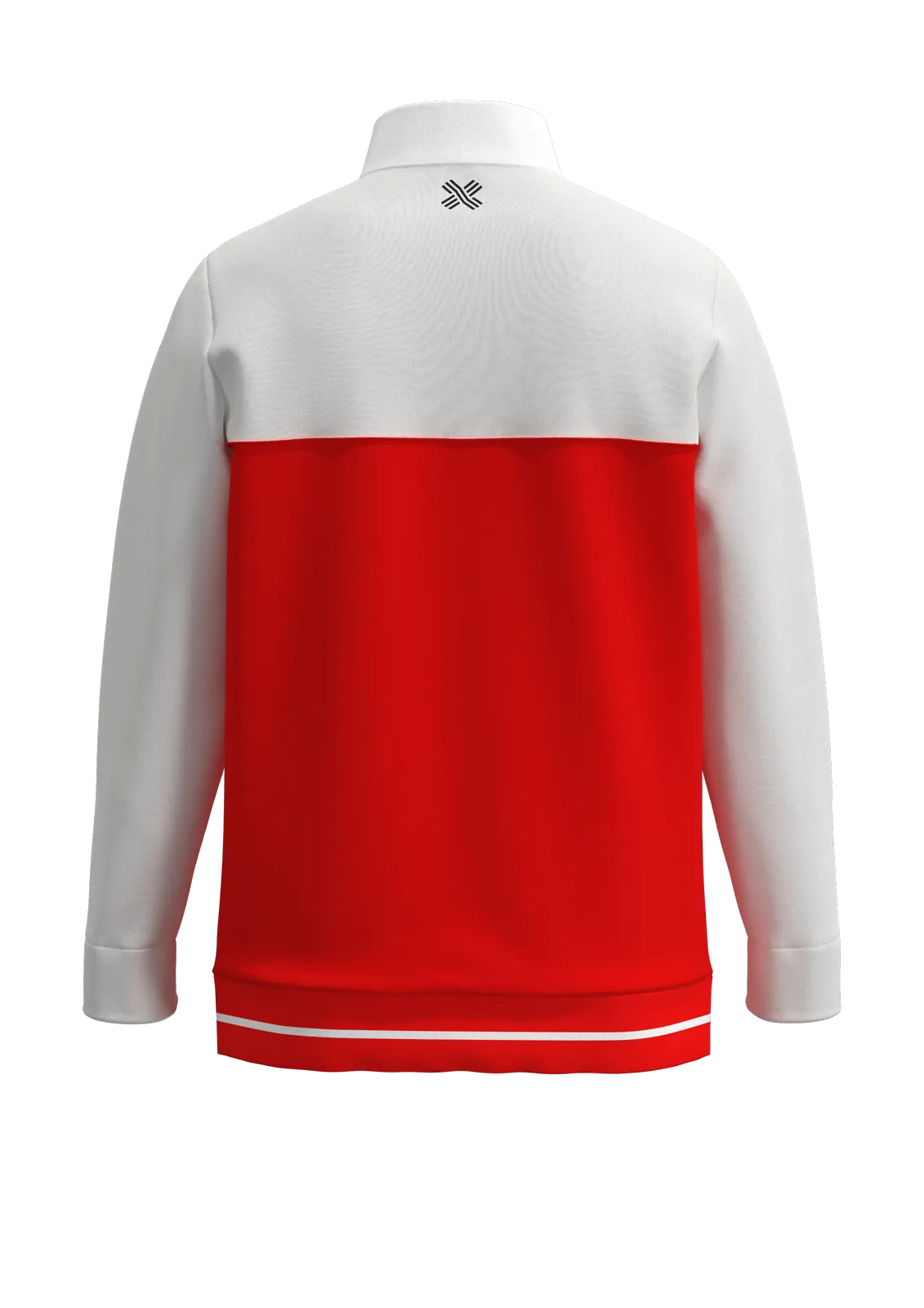 Pulse Tracksuit Top — Red