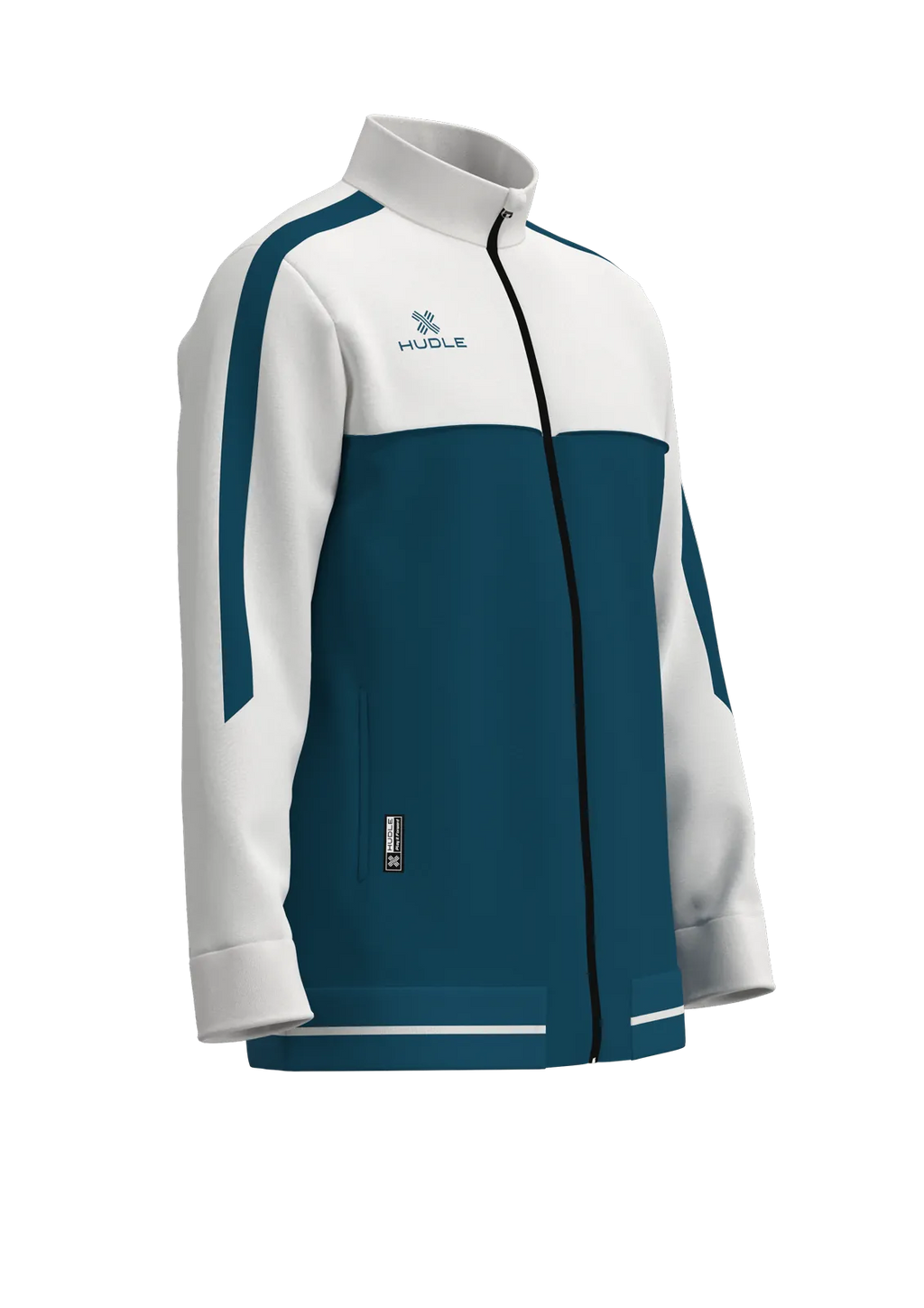 Pulse Tracksuit Top — Teal