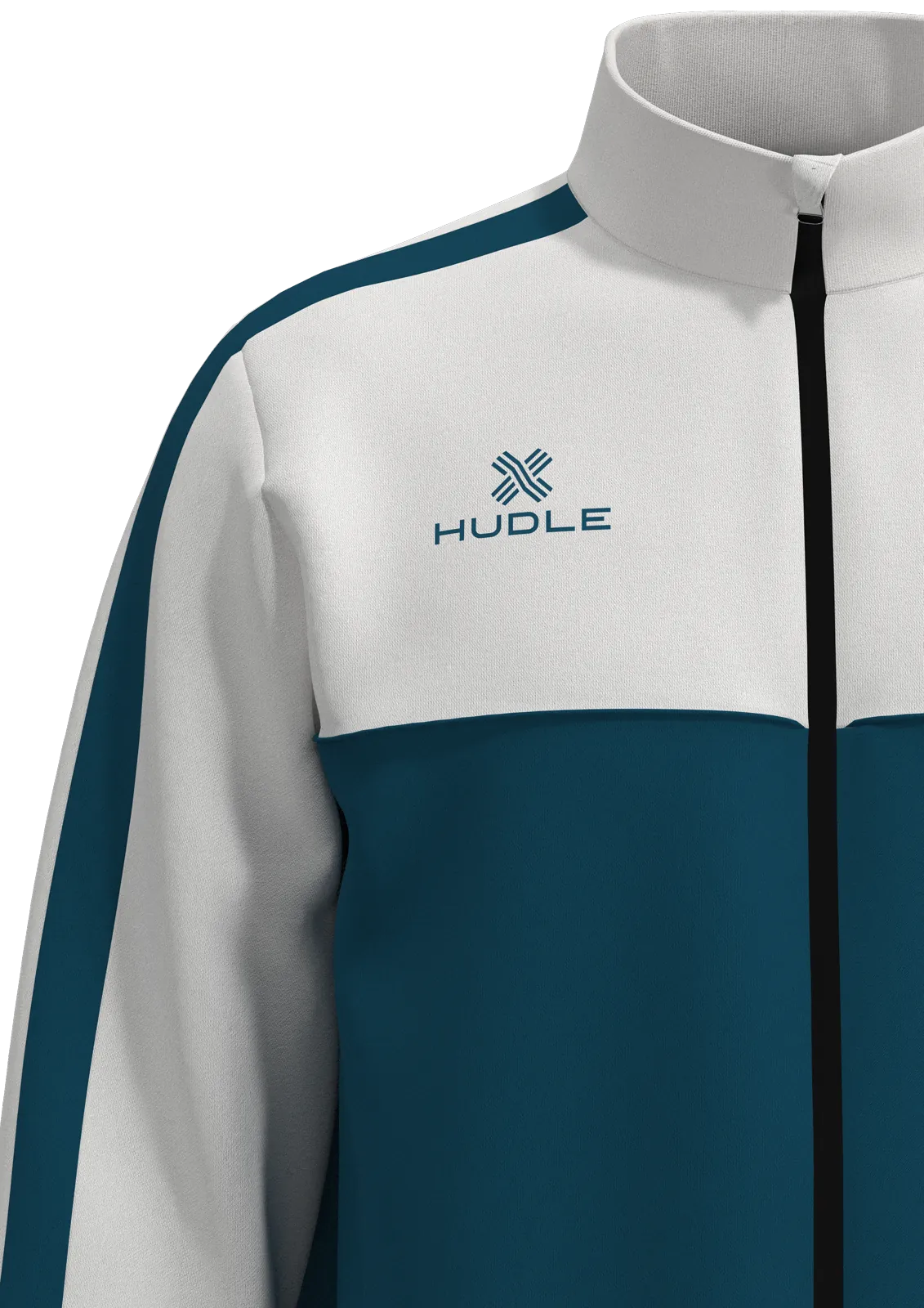 Pulse Tracksuit Top — Teal