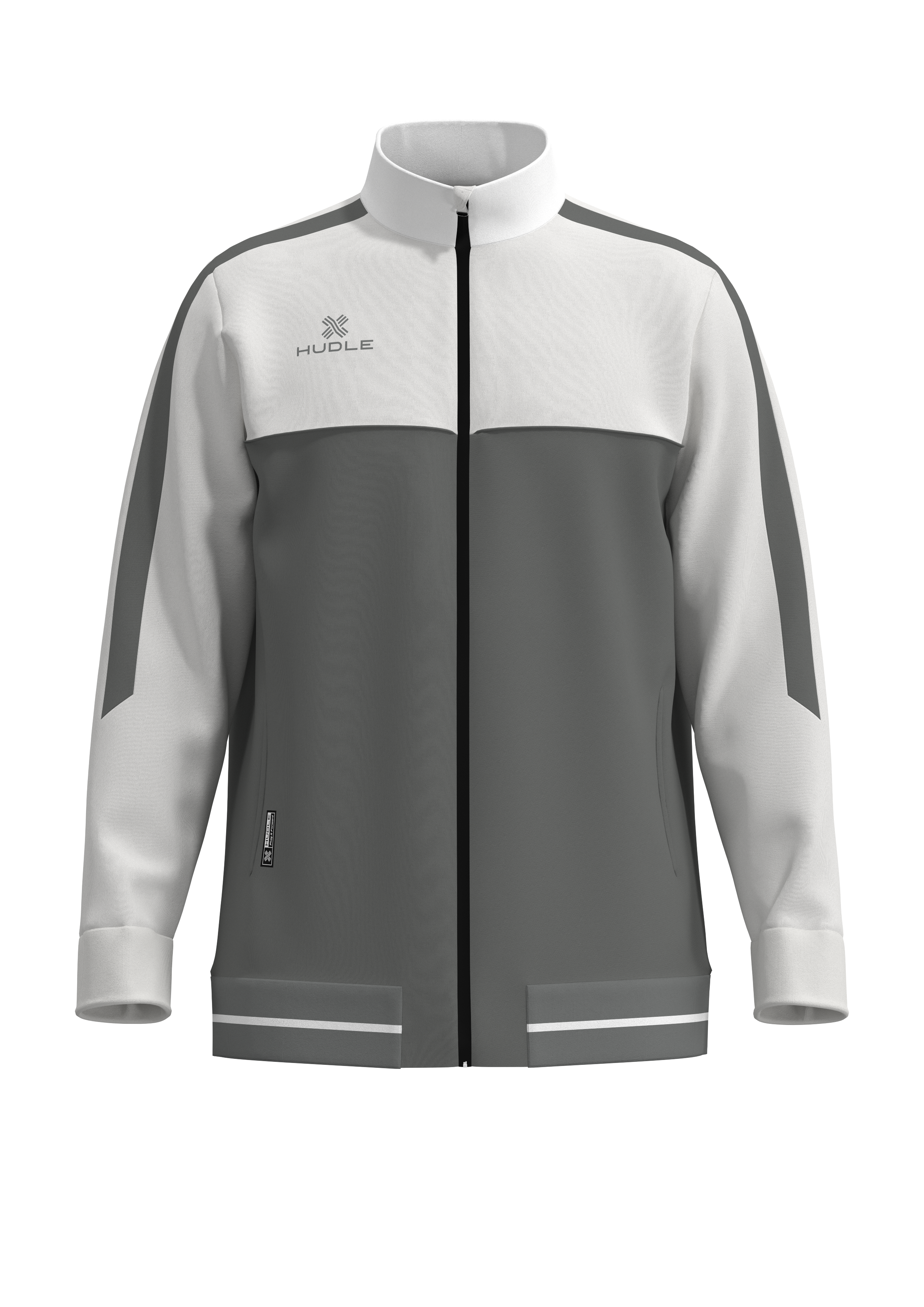 Pulse Tracksuit Top Grey