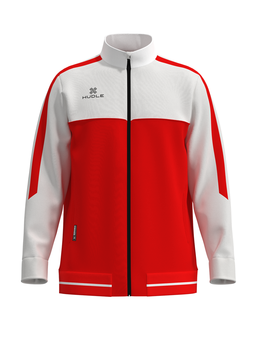 Pulse Tracksuit Top Red