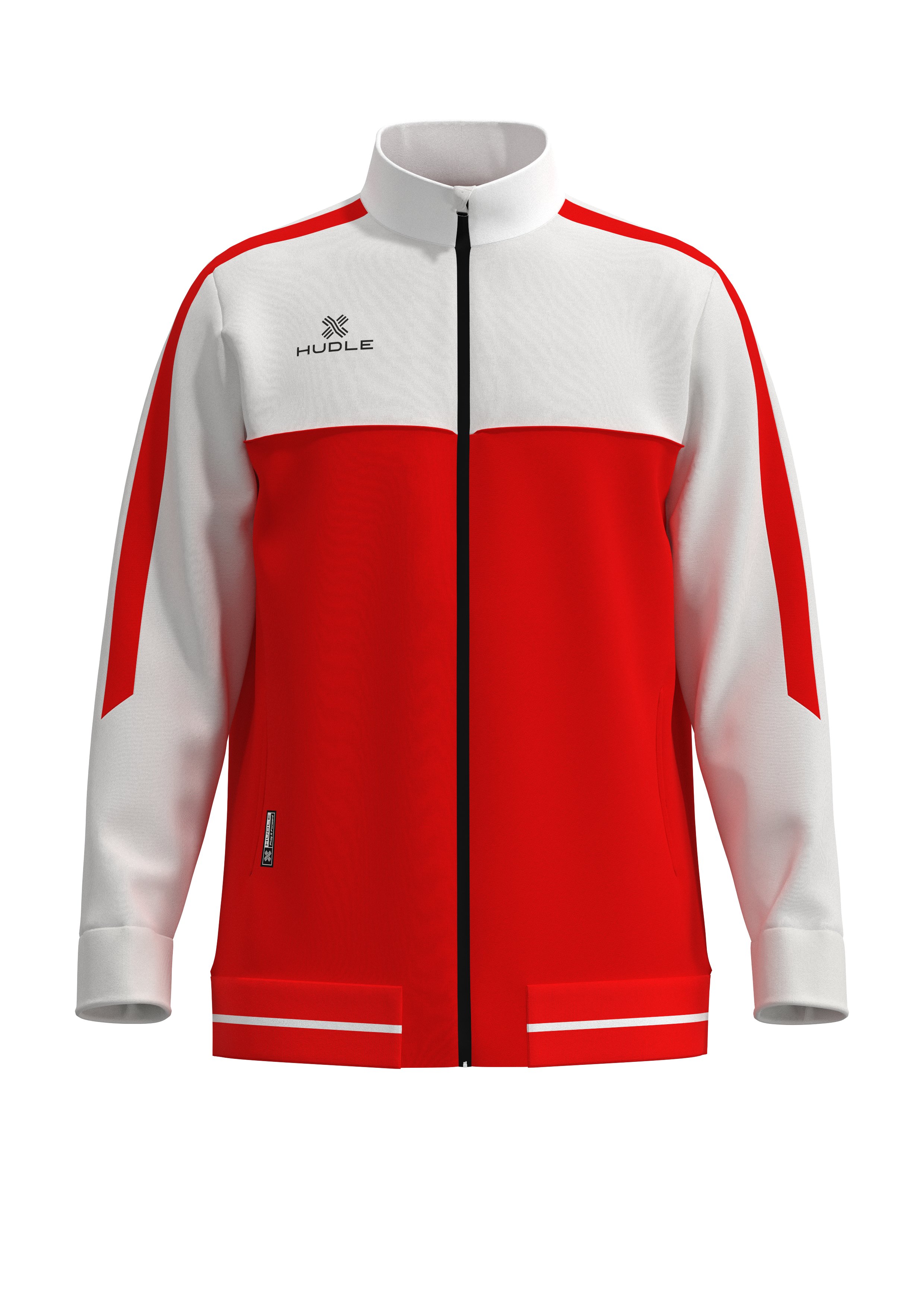Pulse Tracksuit Top Red