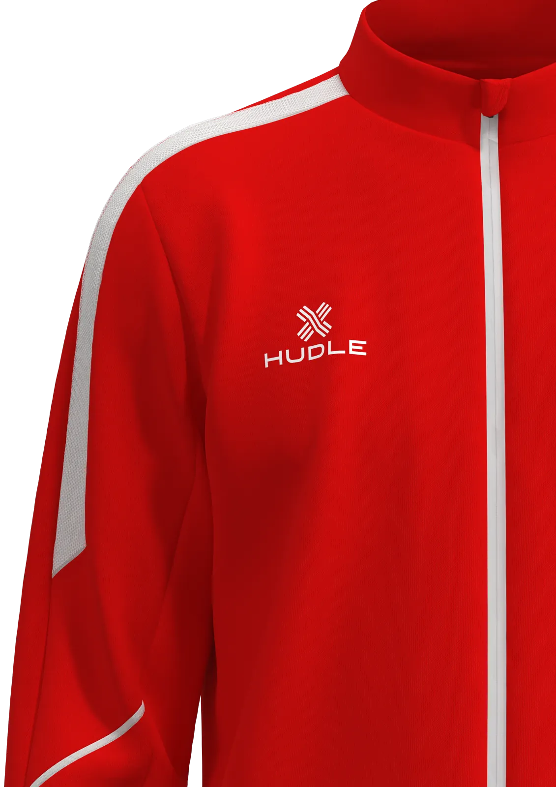Rafiki Tracksuit Top — Red