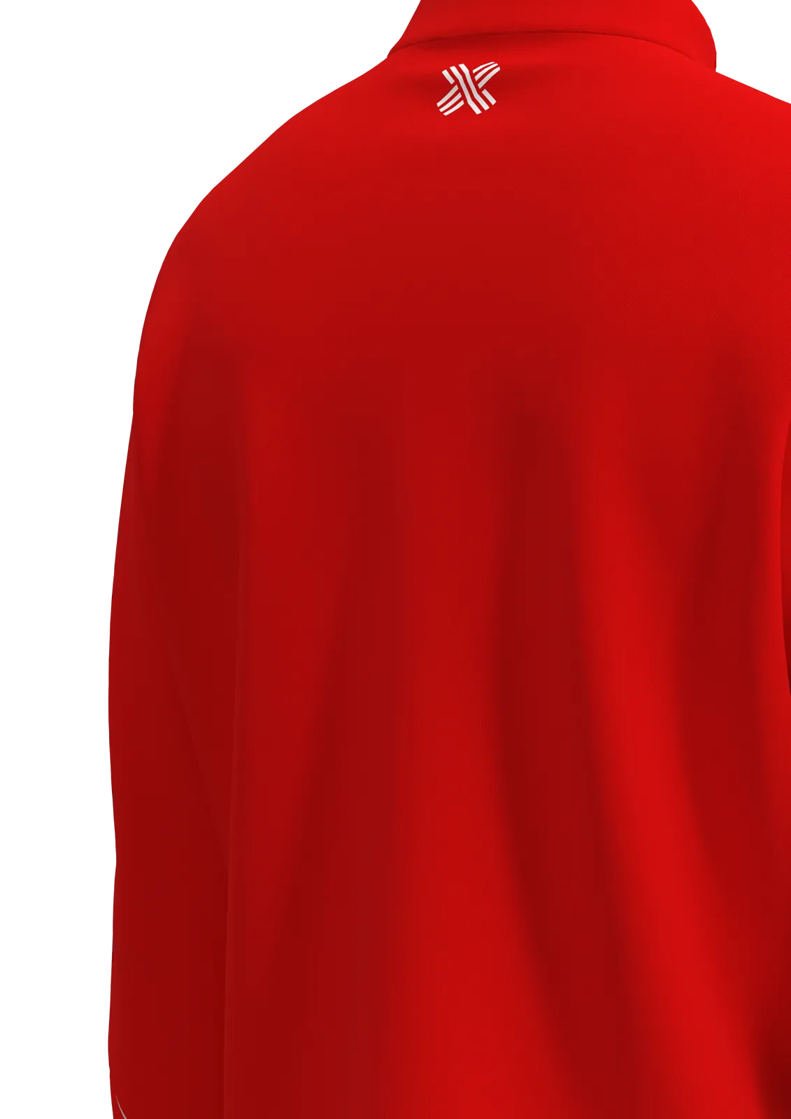 Rafiki Tracksuit Top — Red
