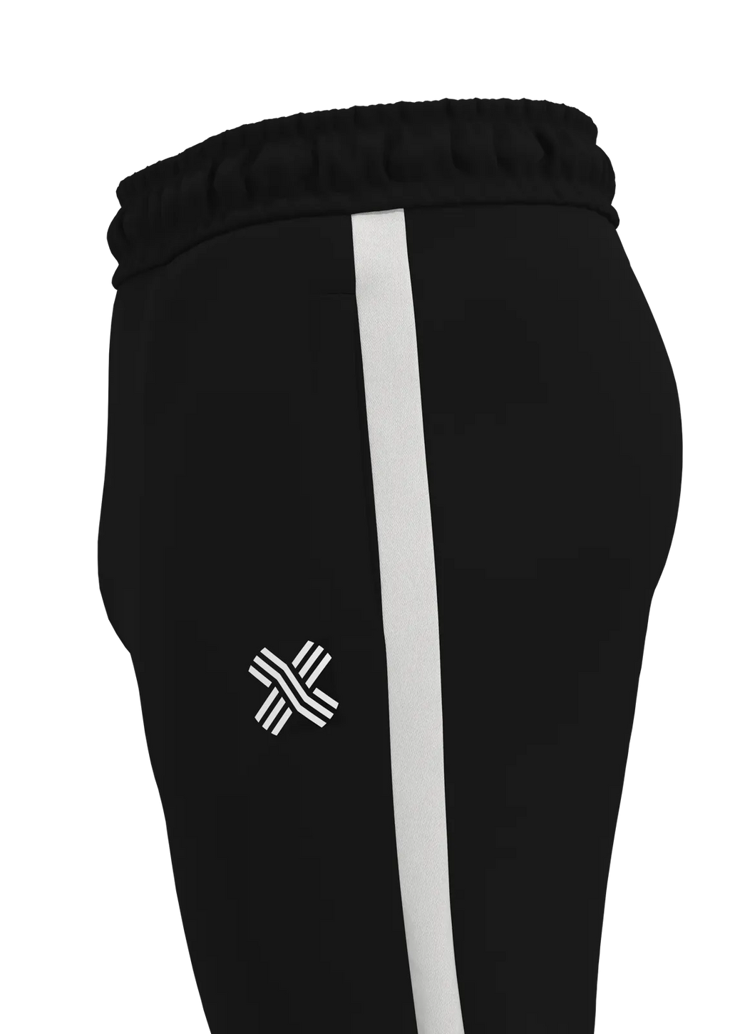 Rafiki Training Pants — Black/White