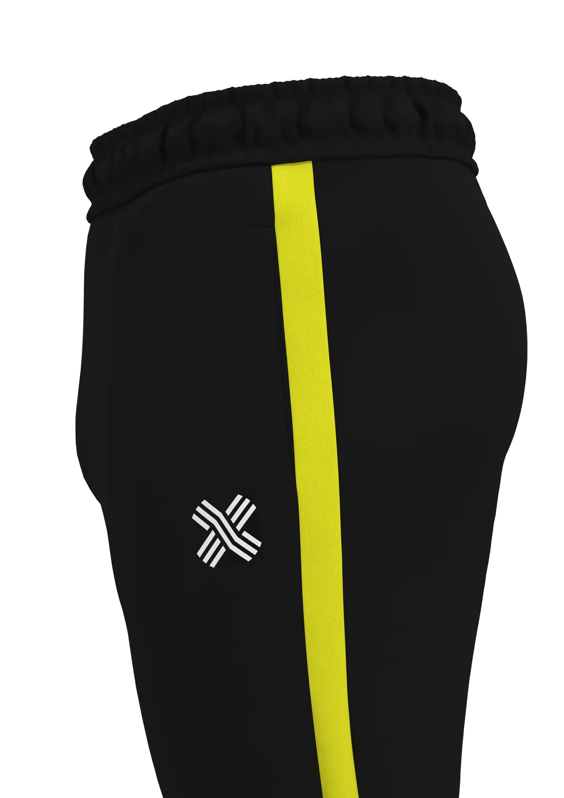 Rafiki Training Pants — Black/Red