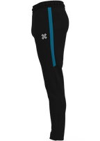 Rafiki Training Pants — Black/Teal