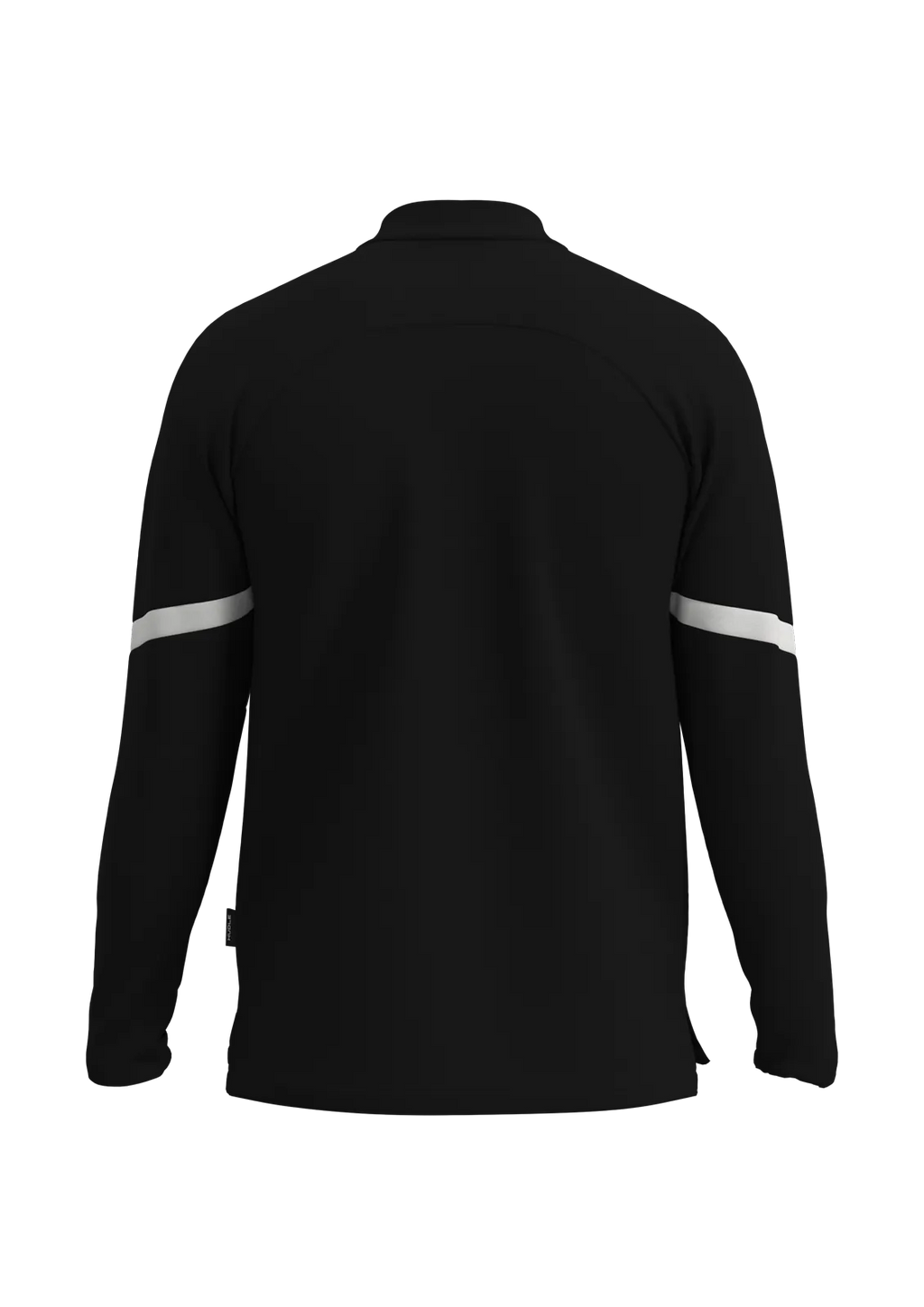 Rafiki ¼ Zip Top — Black/White