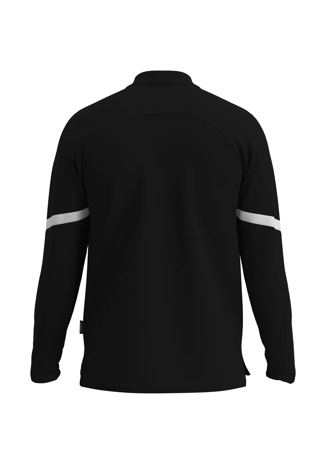 Rafiki ¼ Zip Top — Black/White