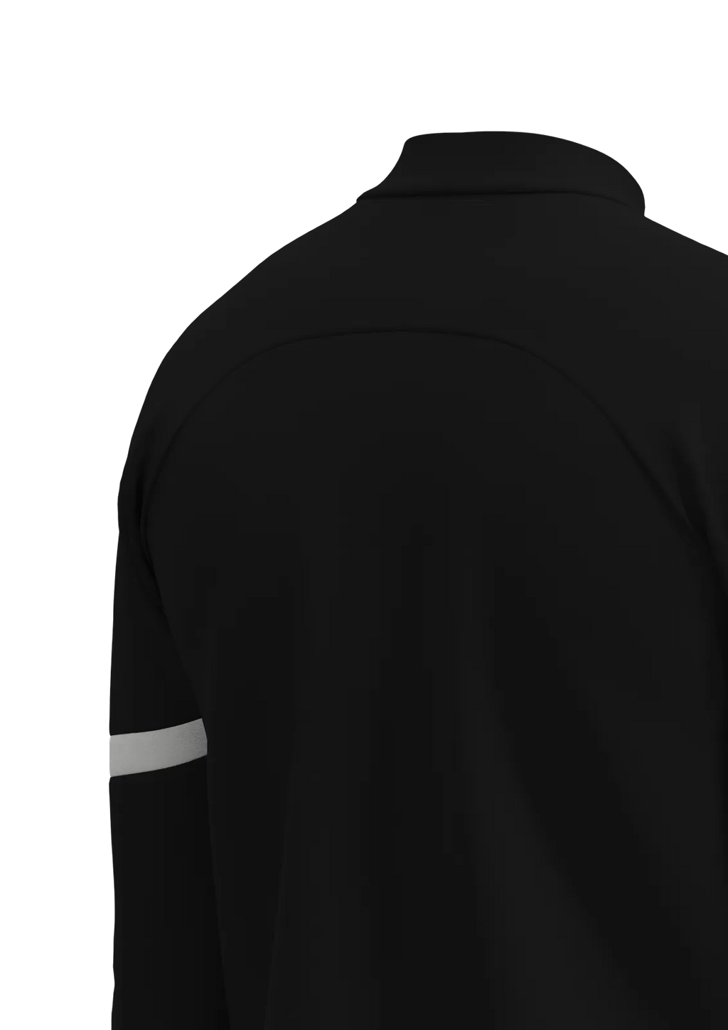 Rafiki ¼ Zip Top — Black/White
