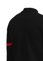 Rafiki ¼ Zip Top — Black/Red