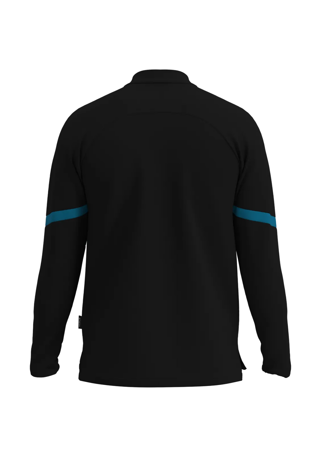 Rafiki ¼ Zip Top — Black/Teal