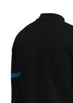 Rafiki ¼ Zip Top — Black/Teal