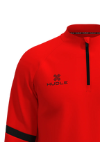 Rafiki ¼ Zip Top — Red