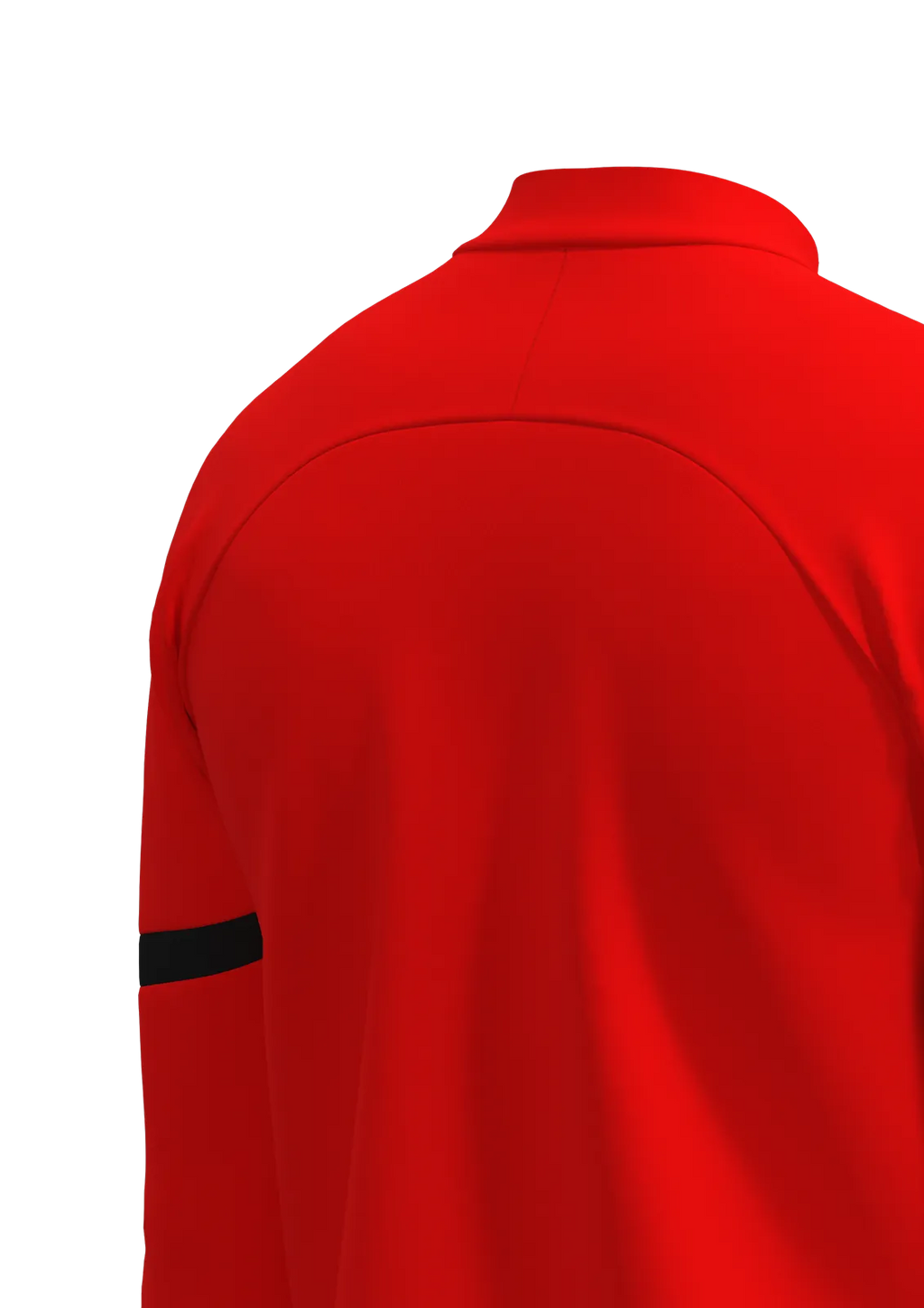 Rafiki ¼ Zip Top — Red
