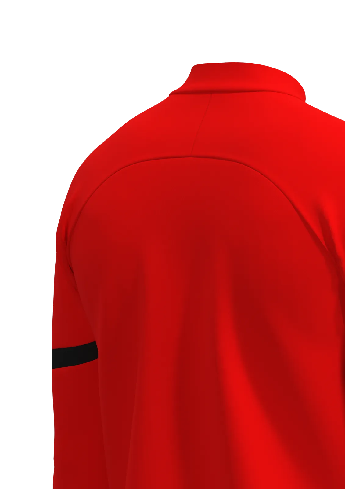 Rafiki ¼ Zip Top — Red