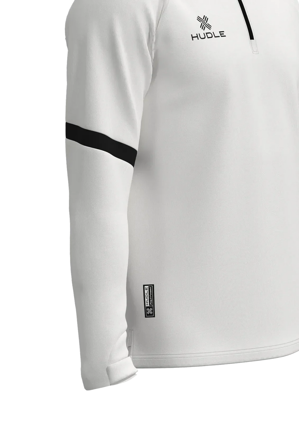 Rafiki ¼ Zip Top — Charcoal