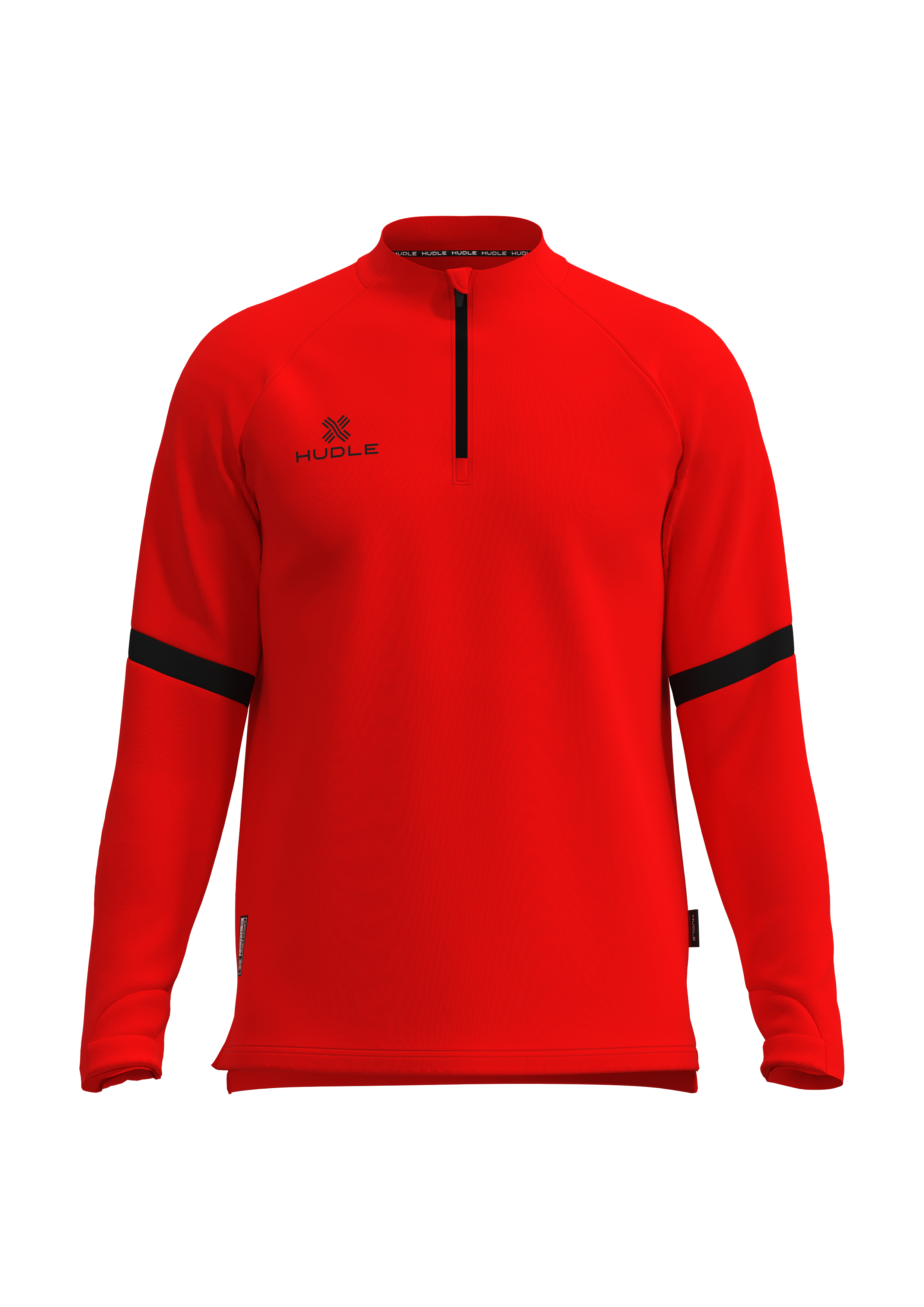 Rafiki Quarter Zip Red